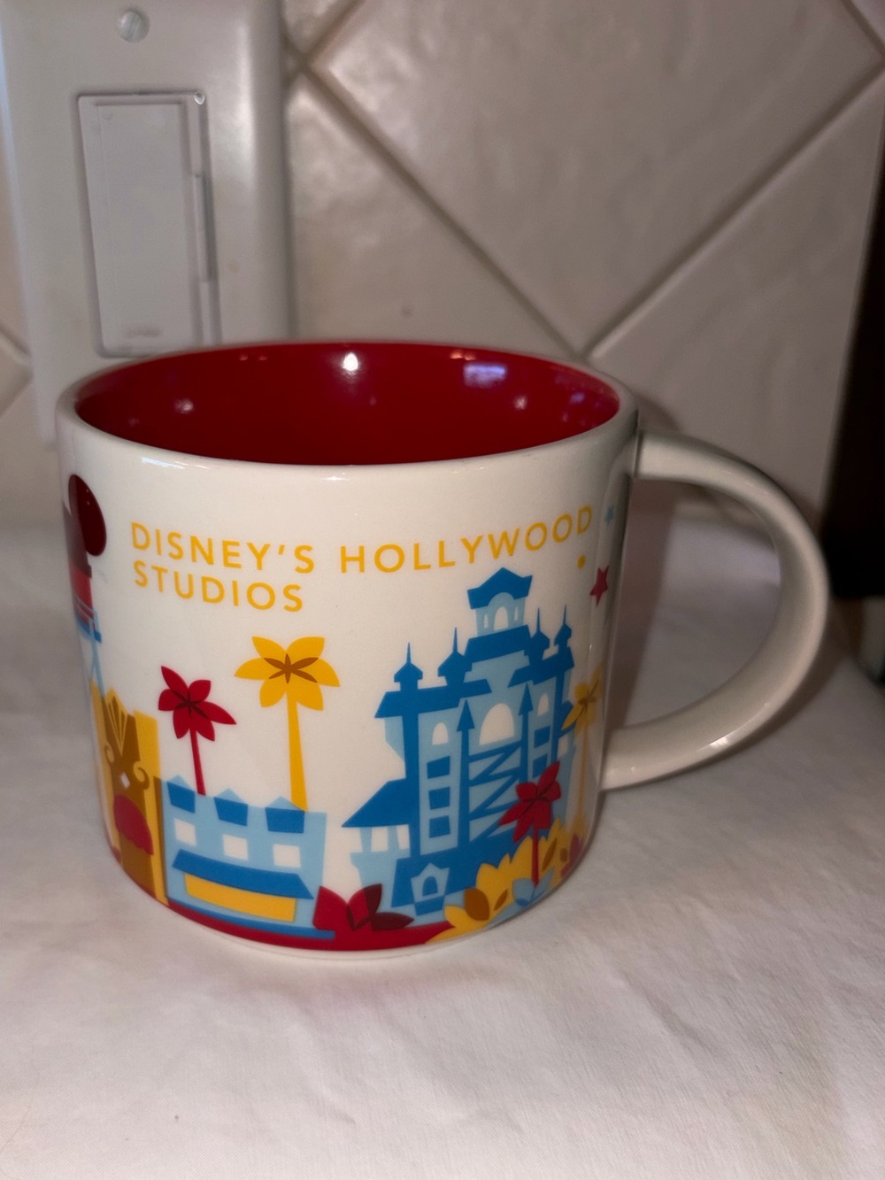 NWOB STARBUCKS You Are Here Collection Disney Parks Hollywood Studios Mug